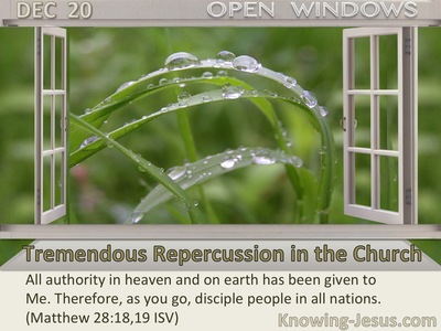 Tremendous Repercussion in the Church